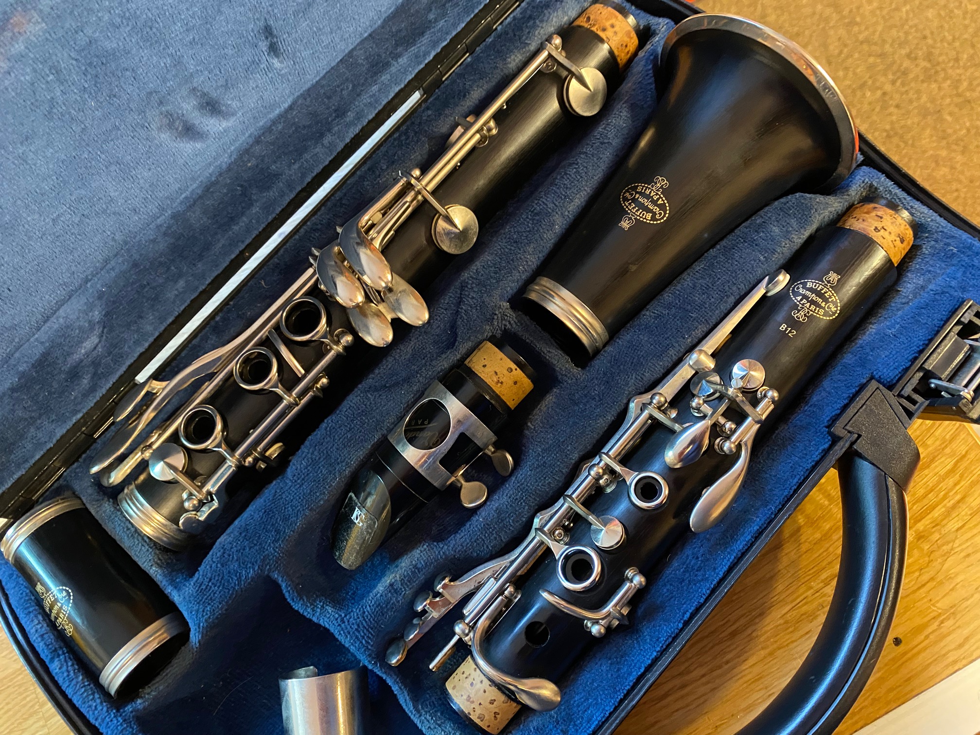 Buffet B12 klarinet – 3500.-