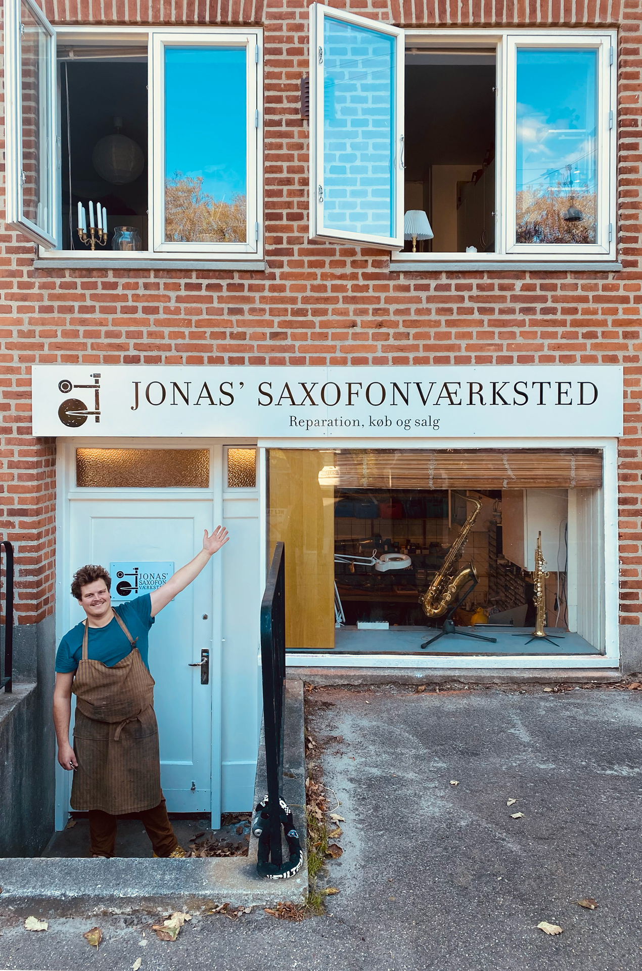 Jonas saxofonværksted aarhus Finsensgade